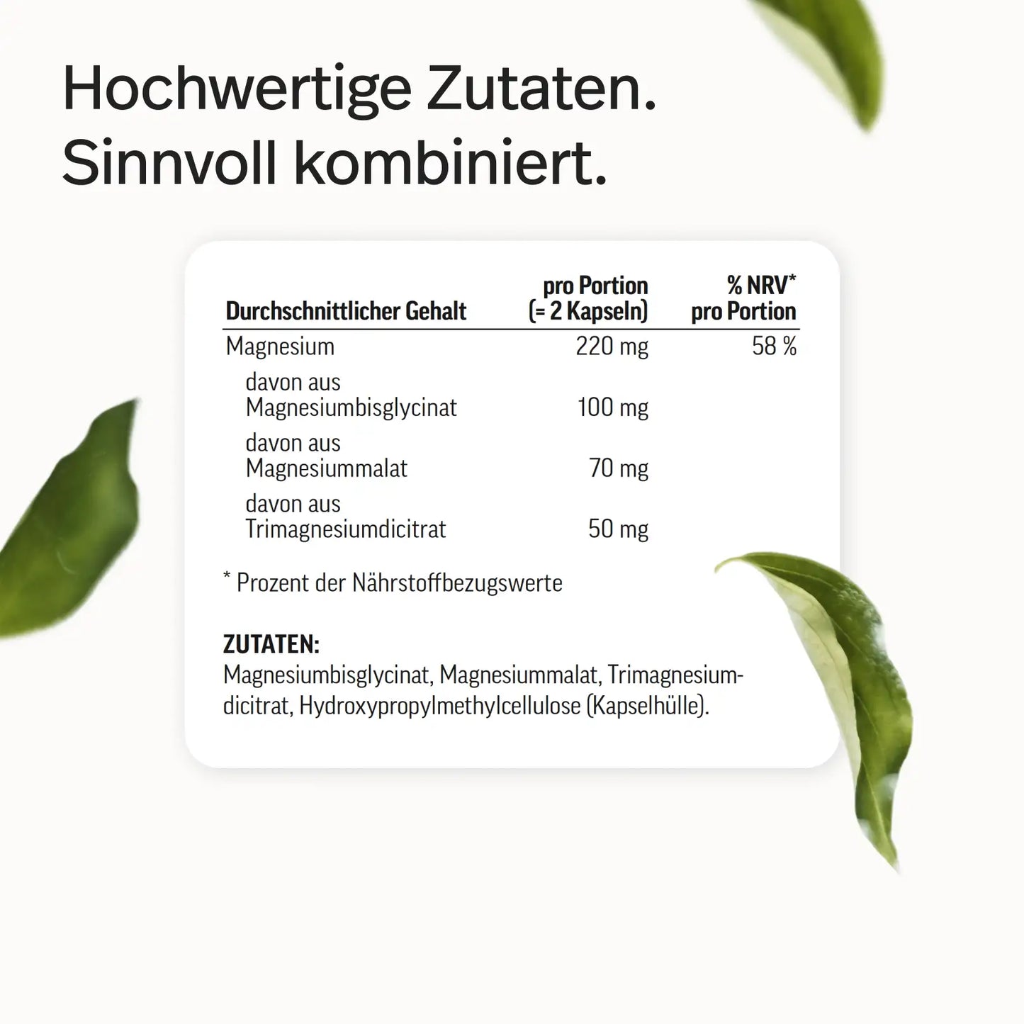 Magnesium Komplex Kapseln