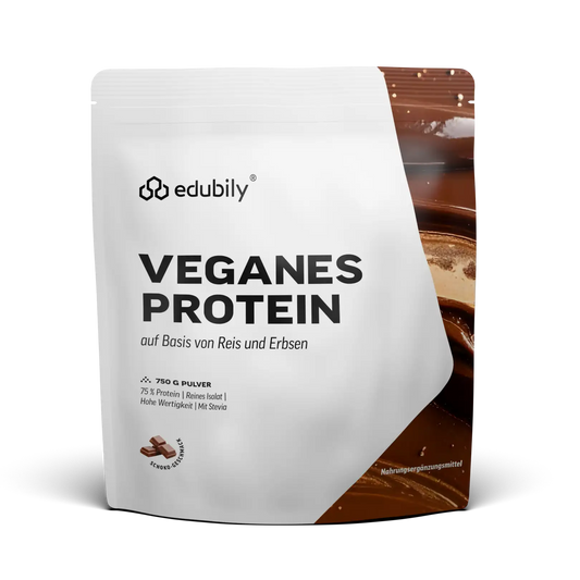 Veganes Proteinpulver (Schoko) - 750 mg