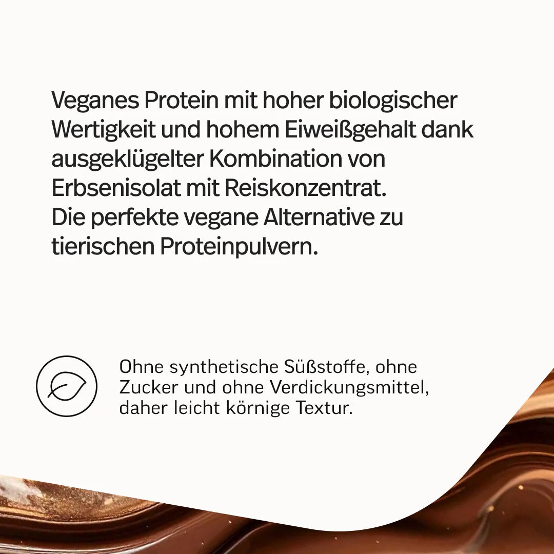 Veganes Proteinpulver (Schoko) - 750 mg