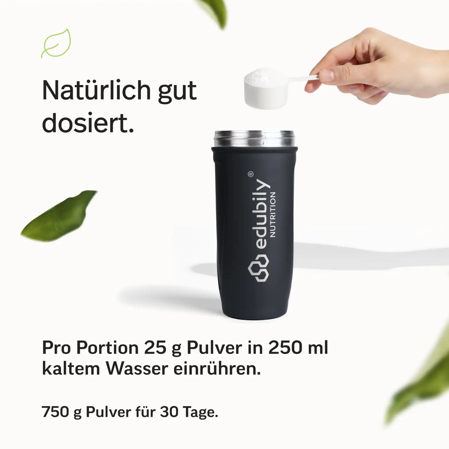 Veganes Proteinpulver (Schoko) - 750 mg